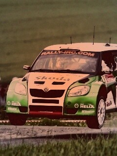 Раллиййная Шкода обои