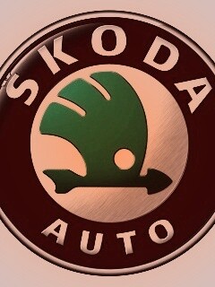 Логотип Skoda обои