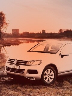 Озеро и Туарег обои