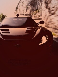 Машина въезжает в тоннель обои