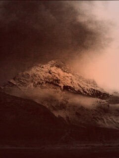 Ч/Б фото гор обои