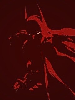 Красный Бэтмен обои