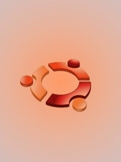 Официальный логотип Убунту обои