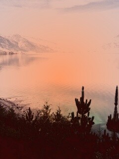 Безмятежное озеро в Новой Зеландии обои