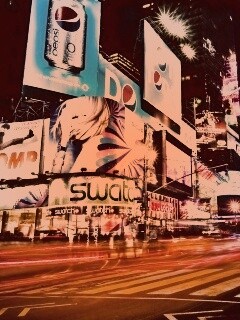 Огни мегаполиса обои