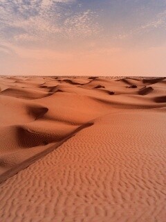 Пустыня до самого горизонта обои