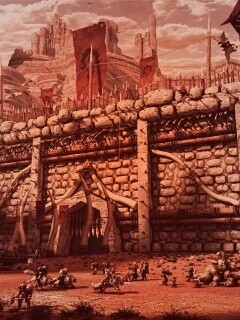 Крепость орков обои