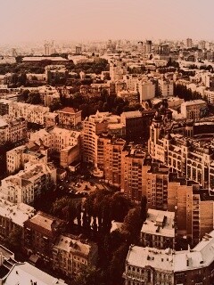 Киевская панорама обои