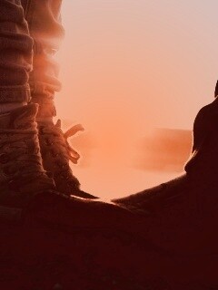 Поцелуй на цыпочках обои