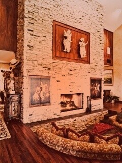 Интерьер гостинной обои