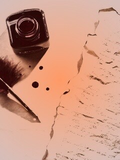 Мятое письмо обои