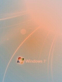 Голубые обои Windows 7 обои