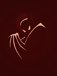 Логотип мультфильма о Бэтмене обои