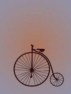 Цирковой велосипед обои