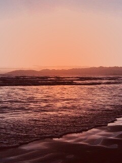 Восход на море обои