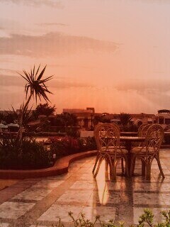 Закат в Хургаде обои