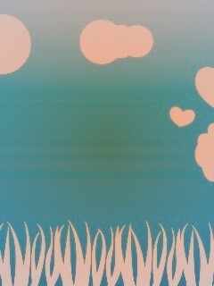 Бело-голубой мир обои