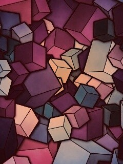 Кубики обои