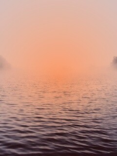 Речной туман обои