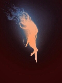 Девушка из света обои