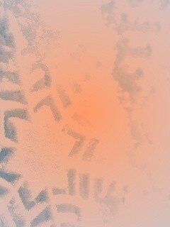 Голубая снежинка обои