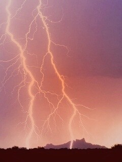 Двойная молния обои