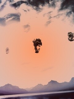 Летающие острова обои