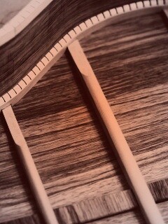 Гитара изнутри обои