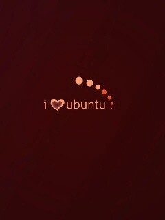 Я люблю убунту обои