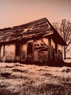 Разрушенная хата обои