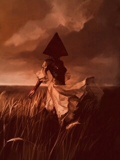 Треугольная голова обои