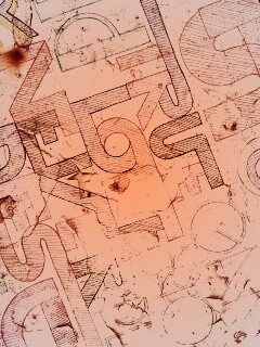 Буквы и надписи обои