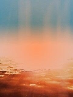 Восход над облаками обои