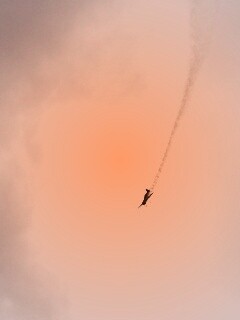 Падающий самолёт обои