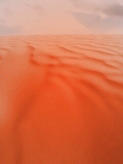 Оранжевые пески пустыни обои