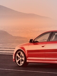 Ауди RS3 вид сзади обои