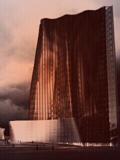 Здание обои