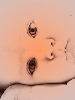 Задумчивый обои