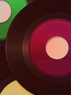 Пластинки  обои