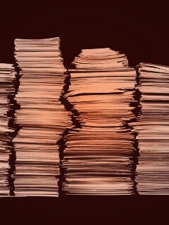 Стопки листов бумаги обои