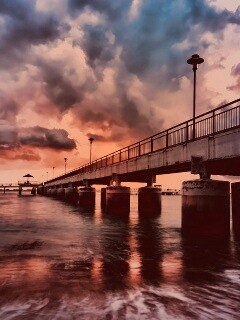 Длинный пирс обои