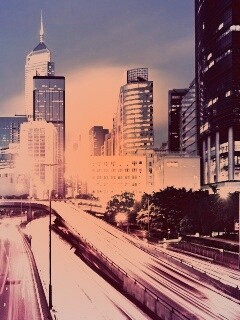 Огни Гонконга обои