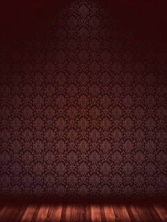 Комната с узорными обоями обои