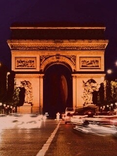 Арка на елисейских полях обои