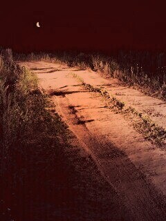 Ночная дорога обои