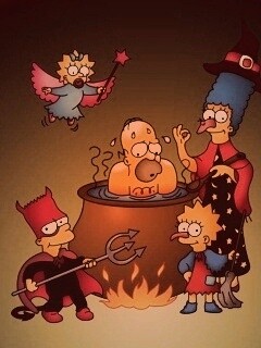 Шабаш Симпсонов обои