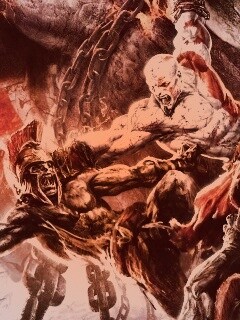 Бог войны обои