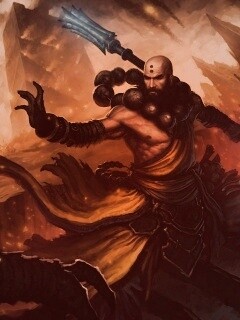 Монах из Diablo 3 обои