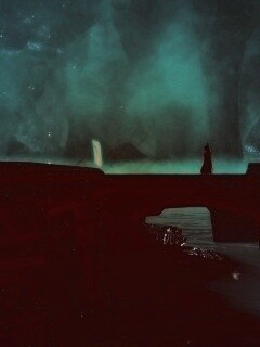 Светящийся путь обои