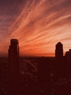 Сумерки в городе обои